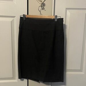 The Limited Luxe Charcoal Pencil Skirt